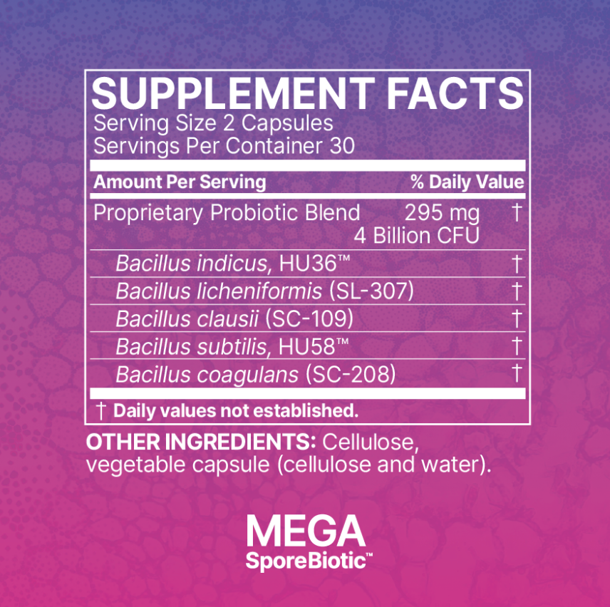 MegaSporeBiotic Soil Based Probiotic