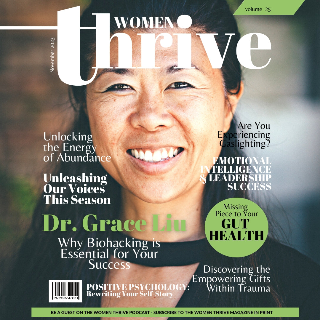 Unlock Your Full Potential with Biohacking: A Cover Story in Women Thrive Magazine