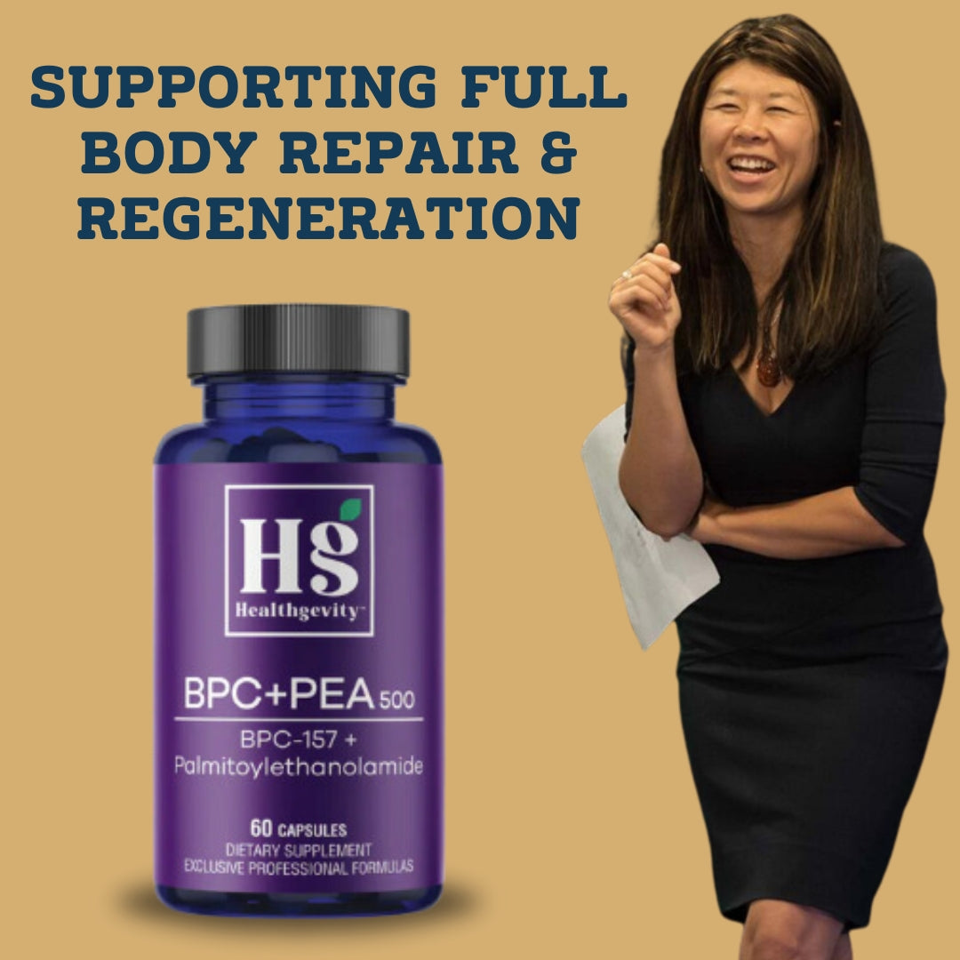 Supporting Full Body Repair & Regeneration with BPC+PEA 500: A Breakthrough in Health and Wellness iApothecary at TheGutInstitute.com