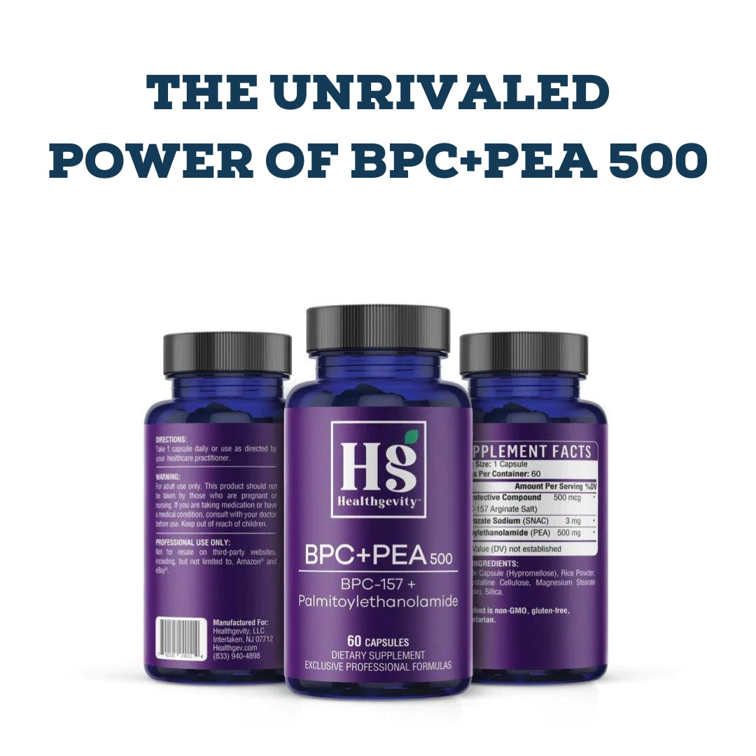 The Unrivaled Power of BPC+PEA 500: A Superior Choice for Full Body Repair and Regeneration iApothecary at TheGutInstitute.com