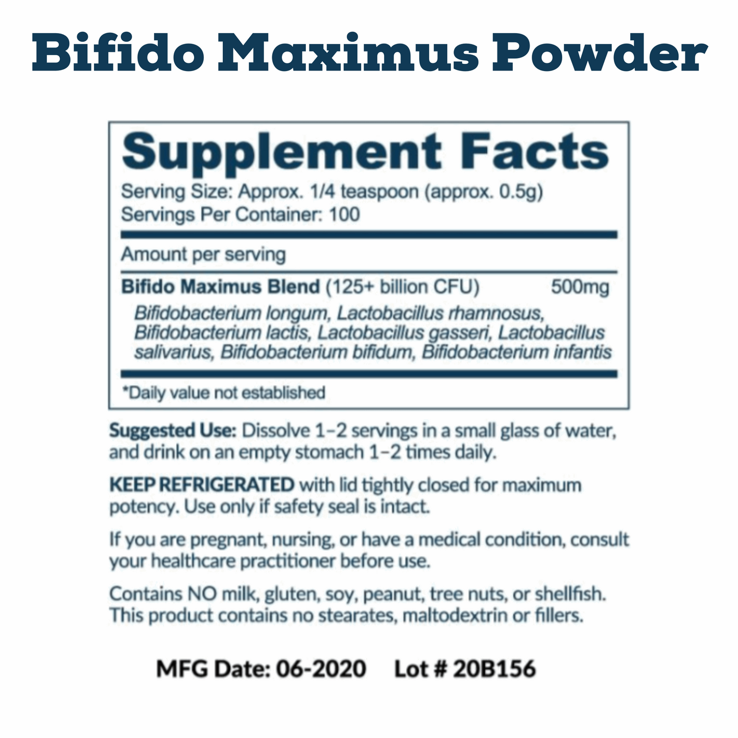 Bifido Maximus Probiotic Capsules