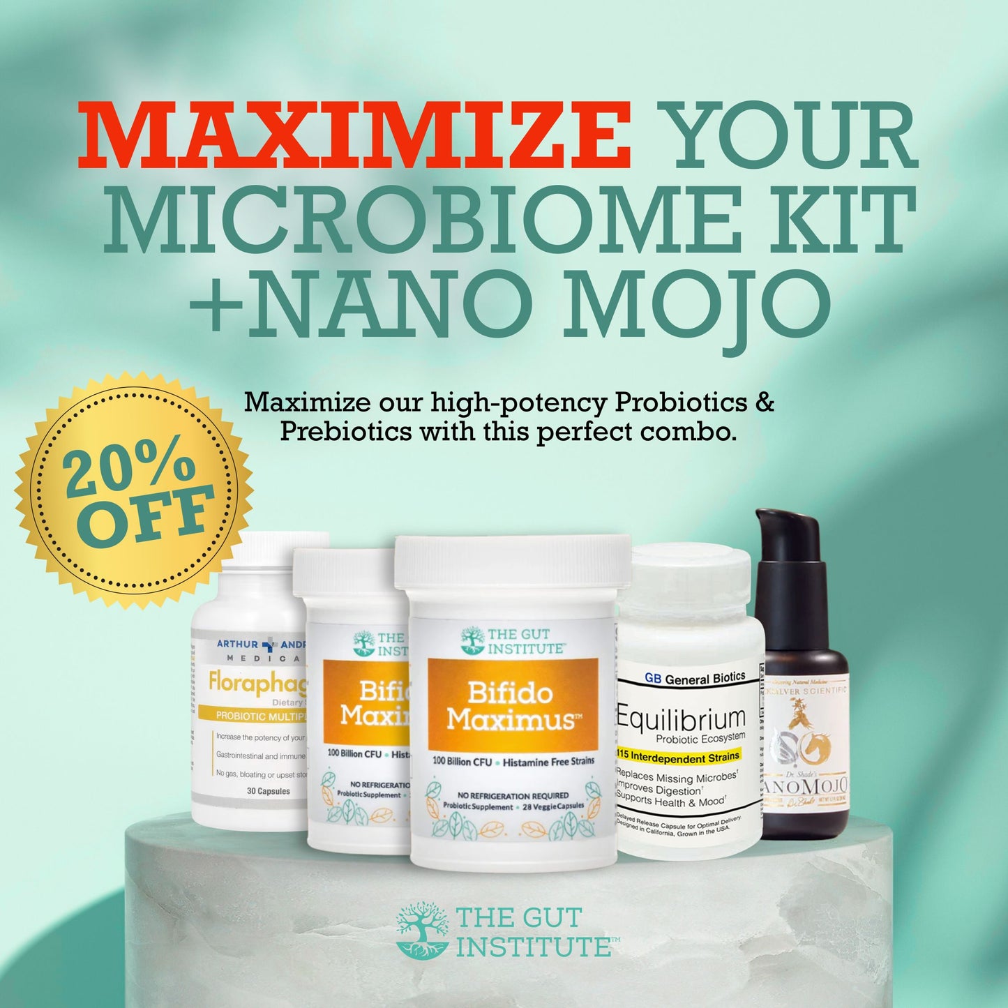 Maximize Your Microbiome Kit + Nano Mojo