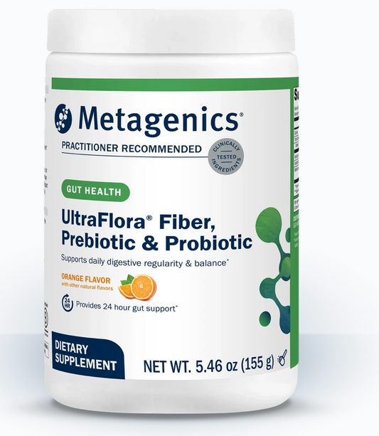 Metagenics UltraFlora® Fiber, Prebiotic & Probiotic