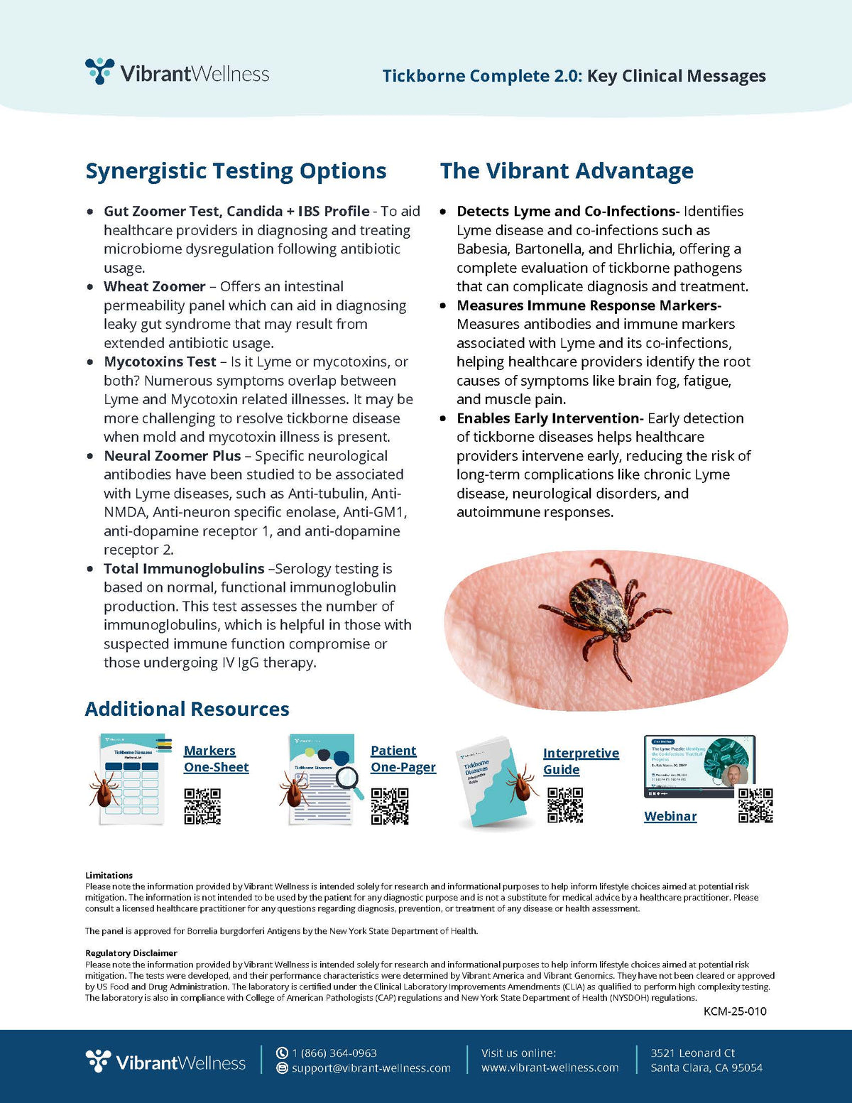 Vibrant Labs- Tickborne Complete 2.0 Panel – iApothecary at ...